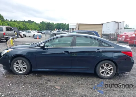 2014 Hyundai Sonata Gls from USA, damaged, VIN 5NPEB4AC0EH858353